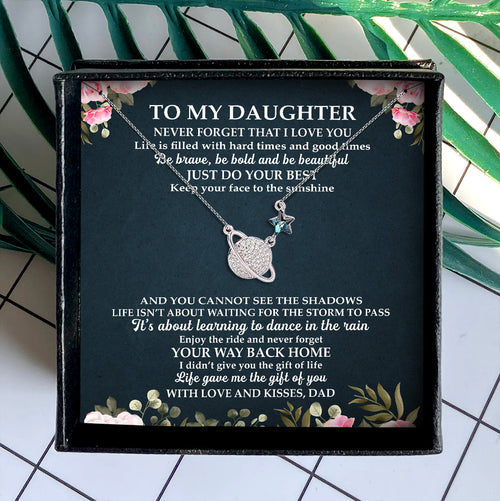 JUST DO YOUR BEST - SPECIAL GIFT FOR DAUGHTER