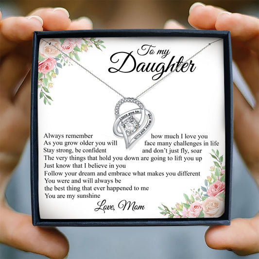 YOU ARE MY SUNSHINE - NECKLACE FOR DAUGHTER FROM MOM