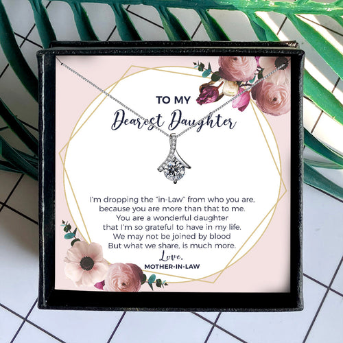 YOU ARE A WONDERFUL DAUGHTER - NECKLACE FOR DAUGHTER
