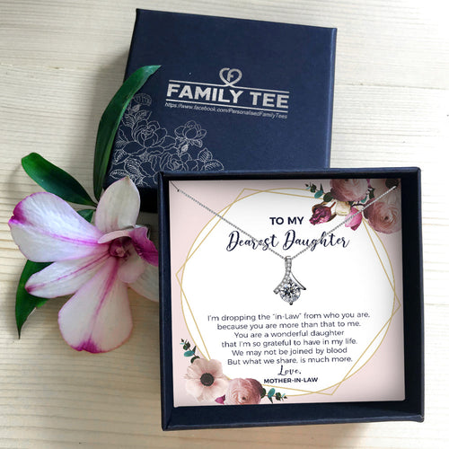 YOU ARE A WONDERFUL DAUGHTER - NECKLACE FOR DAUGHTER