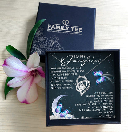 JUST BELIEVE IN YOURSELF - NECKLACE FOR DAUGHTER FROM DAD