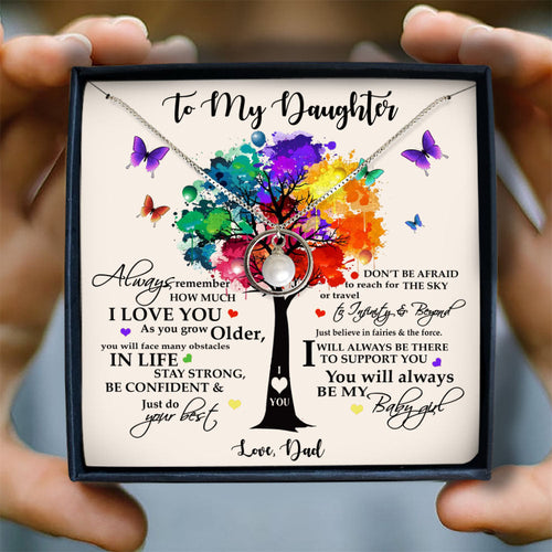 STAY STRONG - NECKLACE FOR DAUGHTER FROM DAD