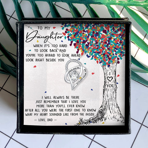 I WILL ALWAYS BE THERE - NECKLACE FOR DAUGHTER FROM DAD