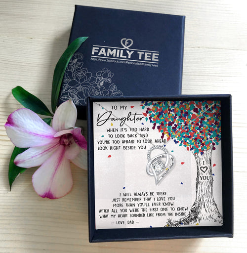 I WILL ALWAYS BE THERE - NECKLACE FOR DAUGHTER FROM DAD