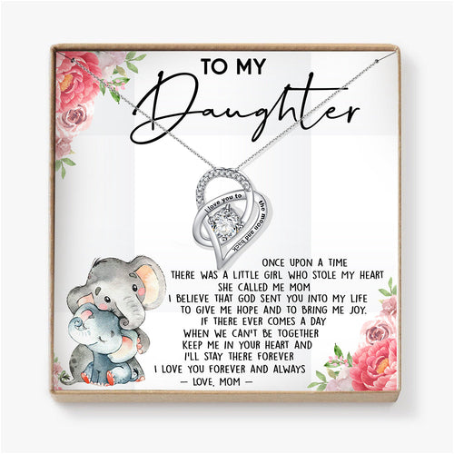 KEEP ME IN YOUR HEART - NECKLACE FOR DAUGHTER
