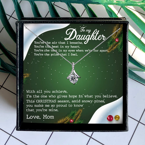 YOU'RE THE AIR THAT I BREATHE  - NECKLACE FOR DAUGHTER