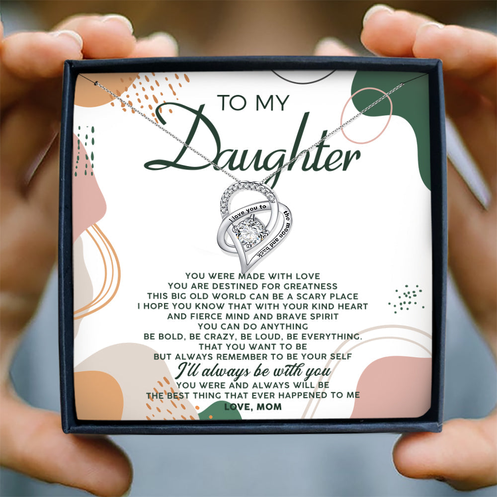 I'LL ALWAYS BE WITH YOU - NECKLACE FOR DAUGHTER FROM MOM