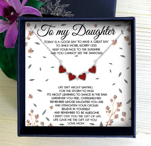 BELIEVE IN YOURSELF - NECKLACE FOR DAUGHTER FROM MOM