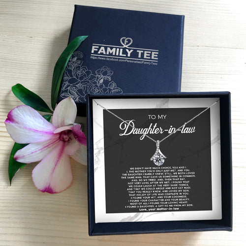 I FOUND A DAUGHTER A GIFT TO ME FROM MY SON - NECKLACE FOR DAUGHTER-IN-LAW