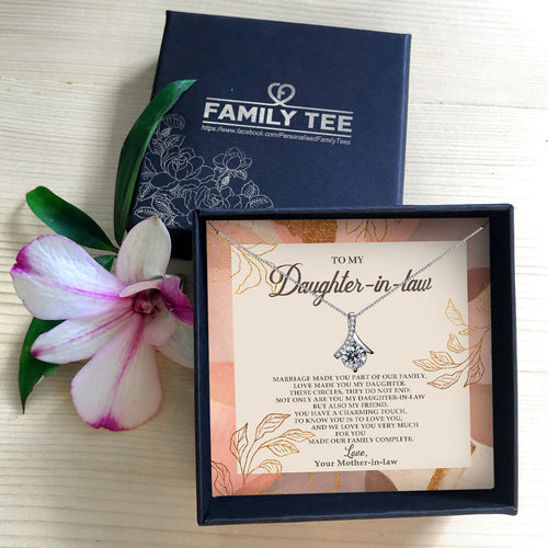 WE LOVE YOU VERY MUCH - NECKLACE FOR DAUGHTER-IN-LAW