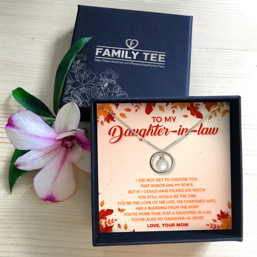 YOU'RE ALSO MY DAUGHTER-IN-HEART - NECKLACE FOR DAUGHTER-IN-LAW