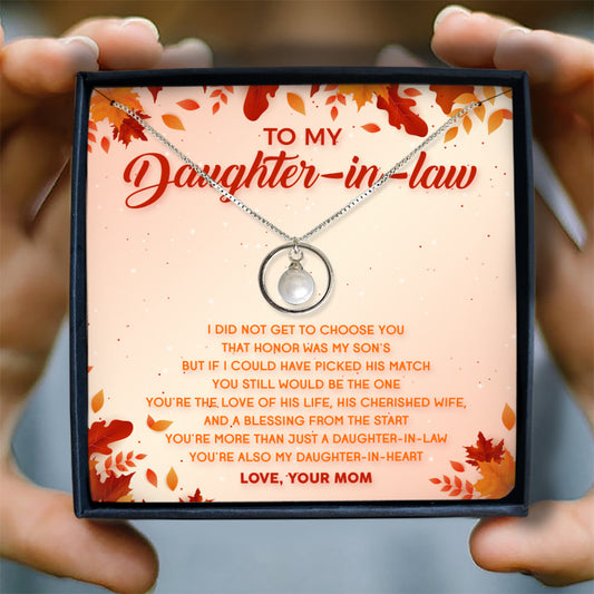 YOU'RE ALSO MY DAUGHTER-IN-HEART - NECKLACE FOR DAUGHTER-IN-LAW