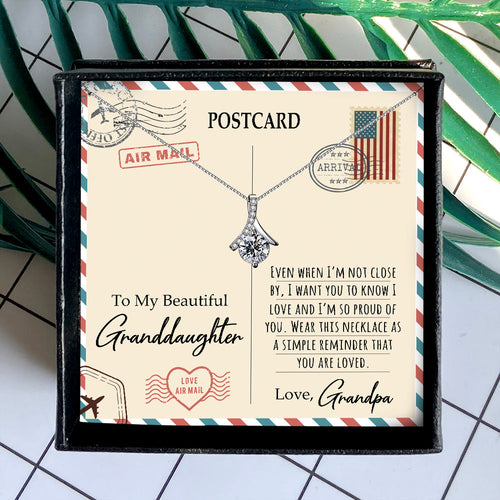 I'M SO PROUD OF YOU - NECKLACE FOR GRANDDAUGHTER