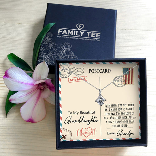 I'M SO PROUD OF YOU - NECKLACE FOR GRANDDAUGHTER