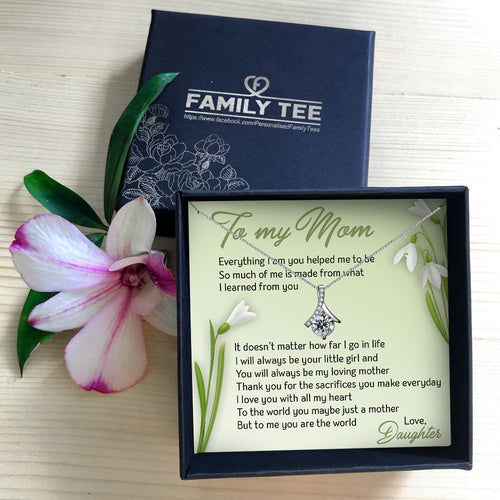 YOU ARE THE WORLD - NECKLACE FOR DAUGHTER