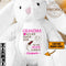 Grandma Loves Her Grandkids To The Moon And Back - Personalized Stuffed Bunny