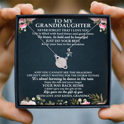 JUST DO YOUR BEST - SPECIAL GIFT FOR GRANDDAUGHTER