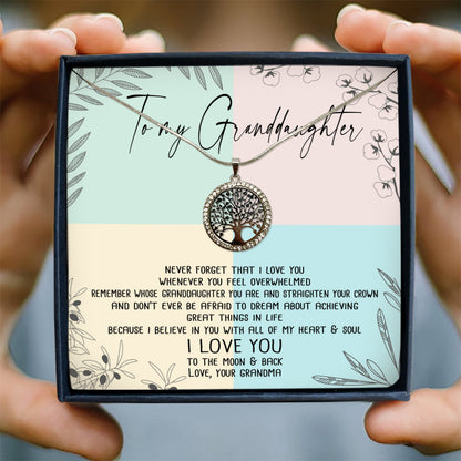 I LOVE YOU TO THE MOON AND BACK - GIFT FROM GRANDMA