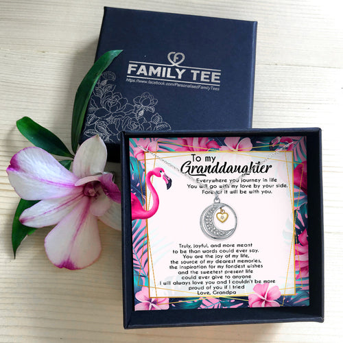 I WILL ALWAYS LOVE YOU - NECKLACE FOR GRANDDAUGHTER