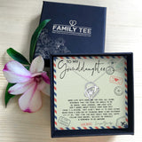 FOLLOW YOUR DREAMS, BELIEVE IN YOURSELF - NECKLACE FOR GRANDDAUGHTER FROM GRANDPA