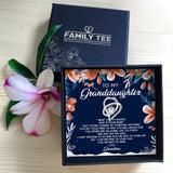 DEEP IN YOUR HEART - NECKLACE FOR GRANDDAUGHTER FROM GRANDMA