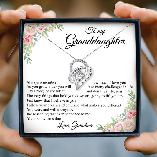 YOU ARE MY SUNSHINE - NECKLACE FOR GRANDDAUGHTER FROM GRANDMA