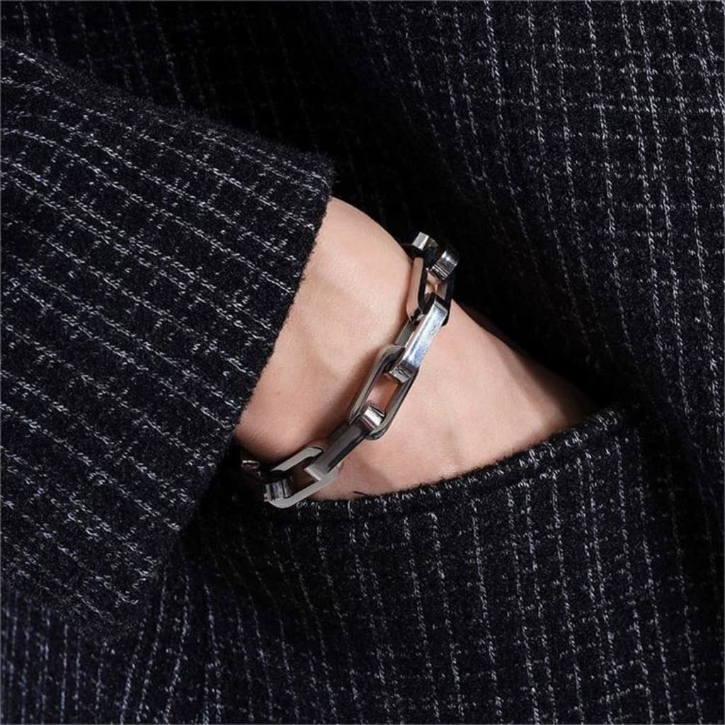 Square Titanium Steel Chain