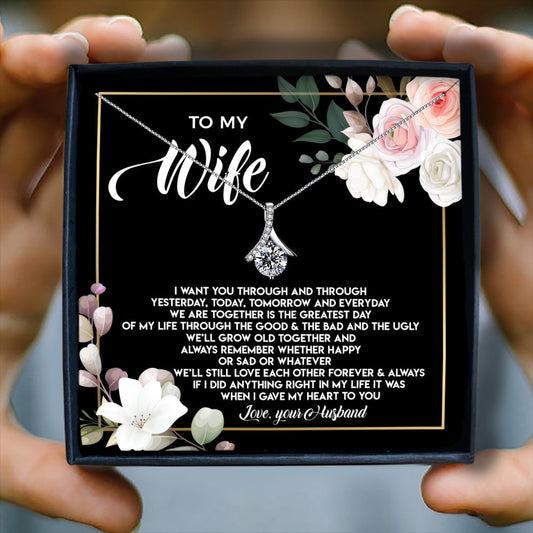 I GAVE MY HEART TO YOU - NECKLACE FOR WIFE