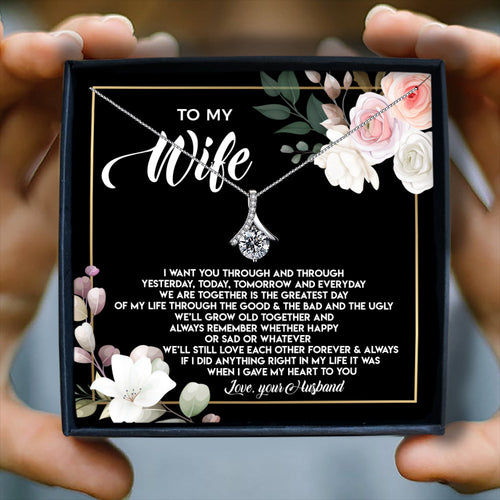 I GAVE MY HEART TO YOU - NECKLACE FOR WIFE