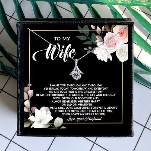 I GAVE MY HEART TO YOU - NECKLACE FOR WIFE