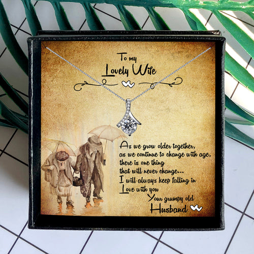 I WILL ALWAYS KEEP FALLING IN LOVE WITH YOU  - NECKLACE FOR WIFE