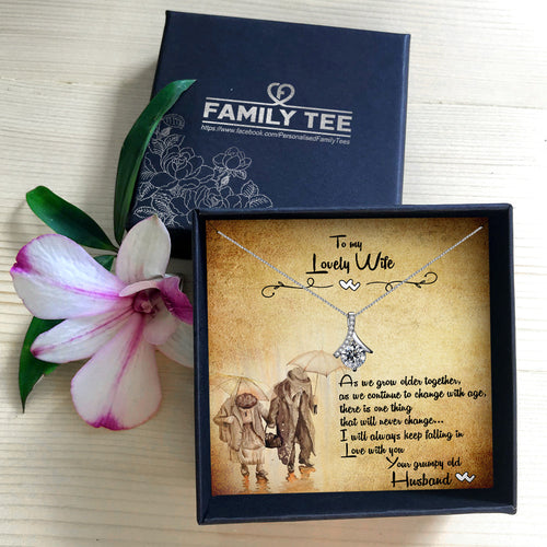 I WILL ALWAYS KEEP FALLING IN LOVE WITH YOU  - NECKLACE FOR WIFE