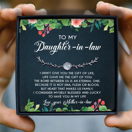 I CONSIDER MYSELF BLESSED AND LUCKY- SPECIAL GIFT FOR DAUGHTER-IN-LAW