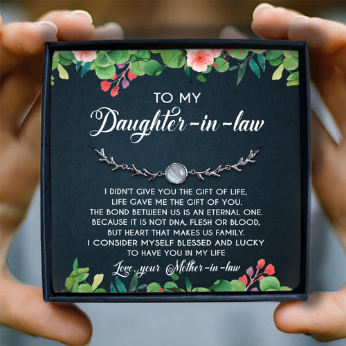 I CONSIDER MYSELF BLESSED AND LUCKY- SPECIAL GIFT FOR DAUGHTER-IN-LAW