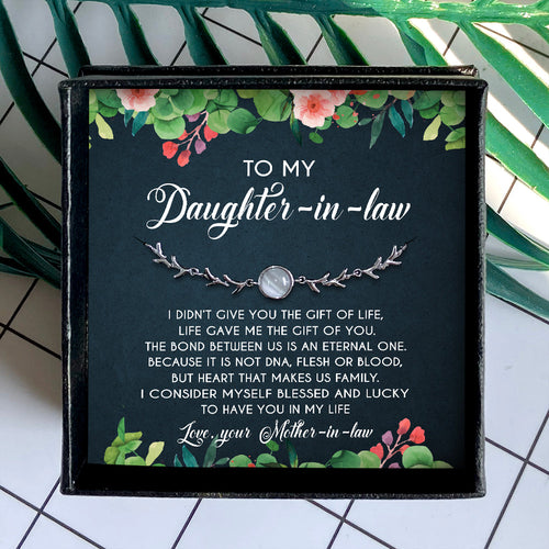 I CONSIDER MYSELF BLESSED AND LUCKY- SPECIAL GIFT FOR DAUGHTER-IN-LAW