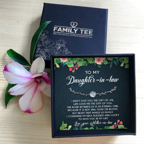 I CONSIDER MYSELF BLESSED AND LUCKY- SPECIAL GIFT FOR DAUGHTER-IN-LAW