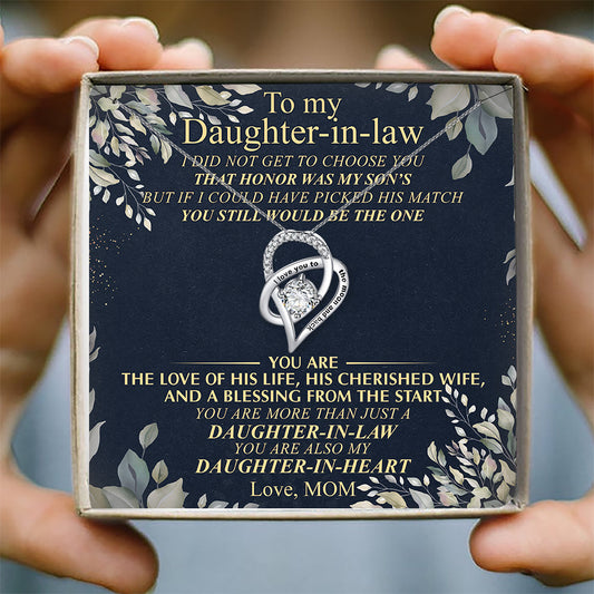 YOU STILL WOULD BE THE ONE - NECKLACE FOR DAUGHTER-IN-LAW FROM MOM