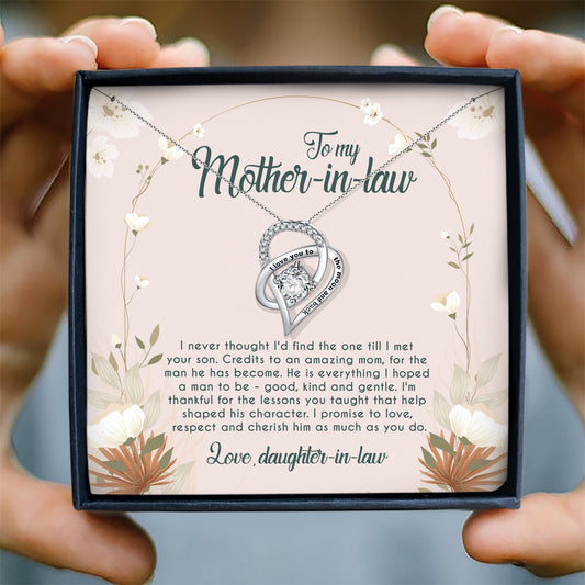 I PROMISE TO LOVE - NECKLACE FOR MOTHER-IN-LAW