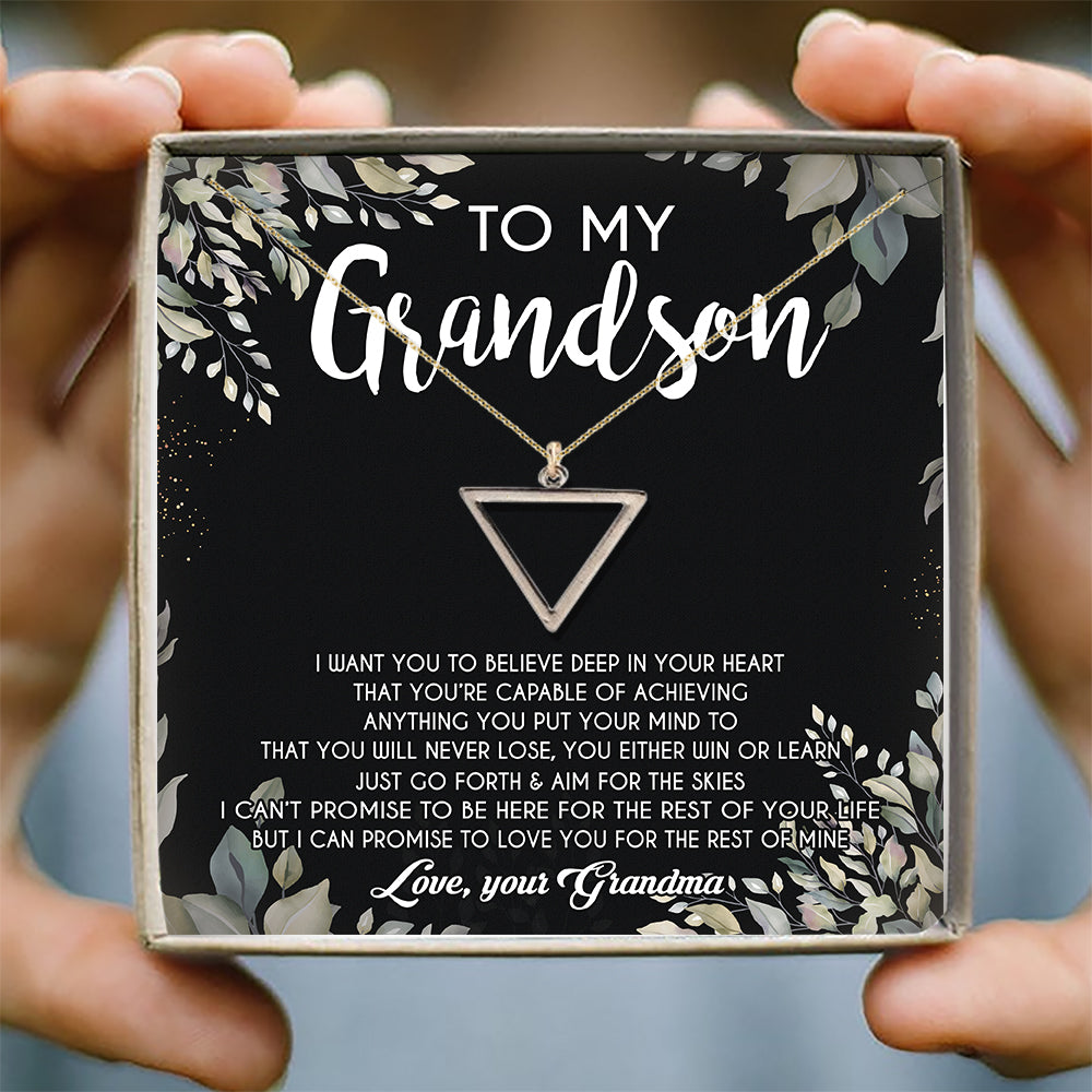 I WANT YOU TO BELIEVE DEEP IN YOUR HEART - SPECIAL GIFT FOR GRANDSON