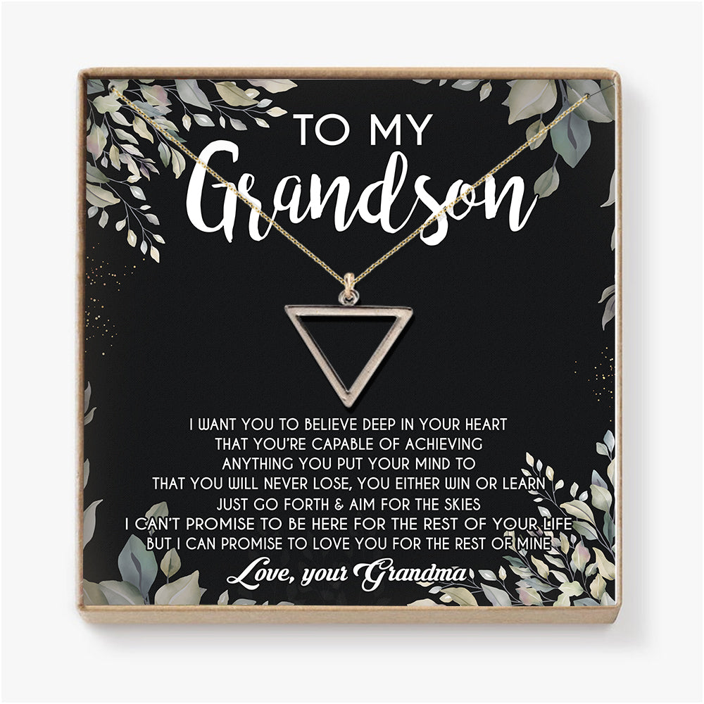 I WANT YOU TO BELIEVE DEEP IN YOUR HEART - SPECIAL GIFT FOR GRANDSON