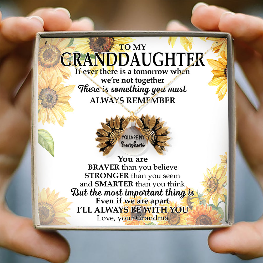 I'LL ALWAYS BE WITH YOU - NECKLACE FOR GRANDDAUGHTER