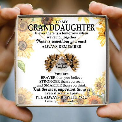 I'LL ALWAYS BE WITH YOU - NECKLACE FOR GRANDDAUGHTER
