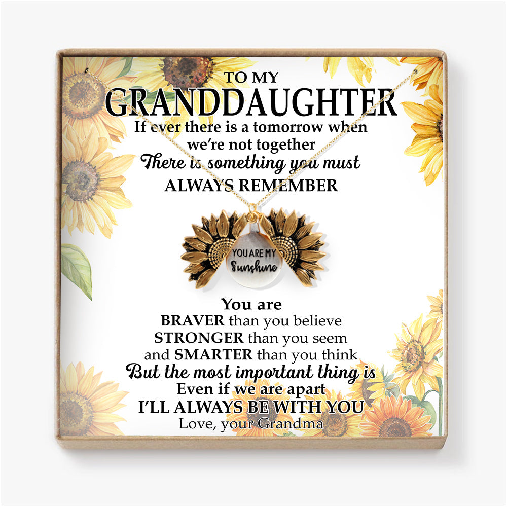 I'LL ALWAYS BE WITH YOU - NECKLACE FOR GRANDDAUGHTER