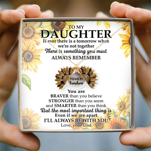 I'LL ALWAYS BE WITH YOU - NECKLACE FOR DAUGHTER