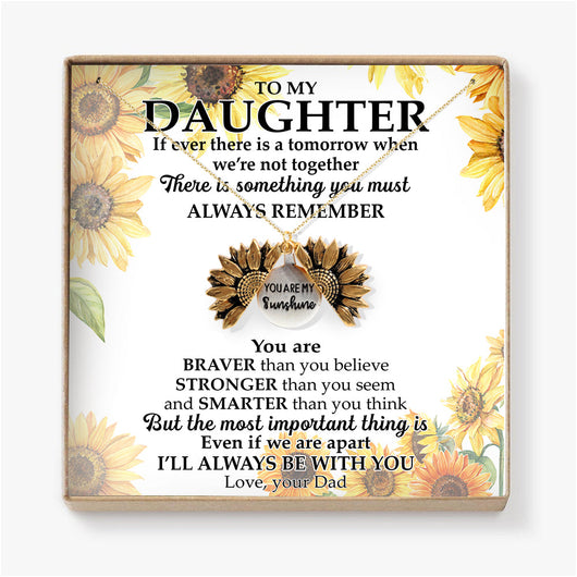 I'LL ALWAYS BE WITH YOU - NECKLACE FOR DAUGHTER
