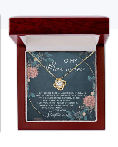 Thank You For Welcoming Me Into Your Family - Best Gift For Mom-In-Law
