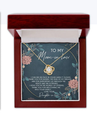 Thank You For Welcoming Me Into Your Family - Best Gift For Mom-In-Law