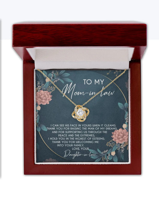 Thank You For Welcoming Me Into Your Family - Best Gift For Mom-In-Law