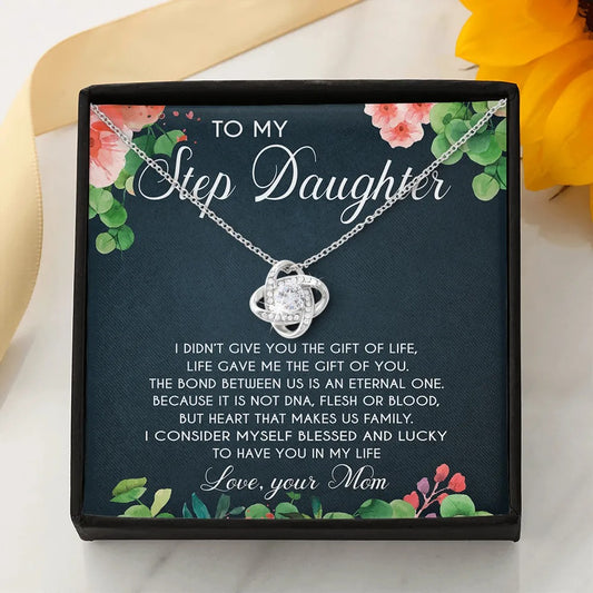 Heart Makes Us Family - Best Gift For Step Daughter
