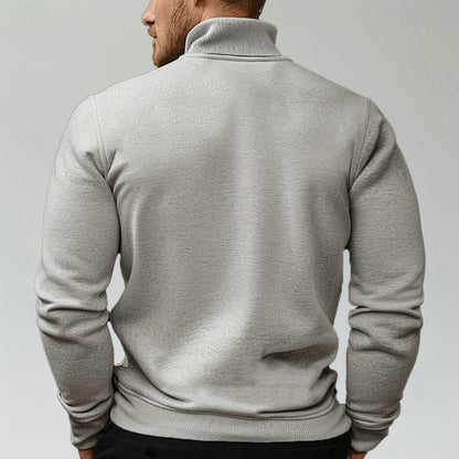 Half Zip Knitwear Pullover Sweater